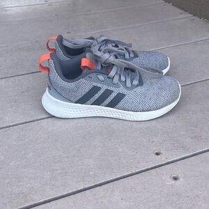 Toddler or little kid size 12 adidas tennis shoes